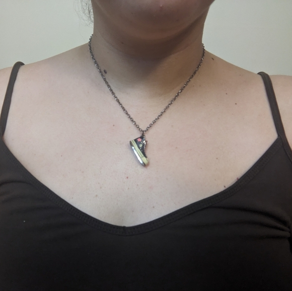 Sneaker Pendant Necklace - Picture 7 of 7